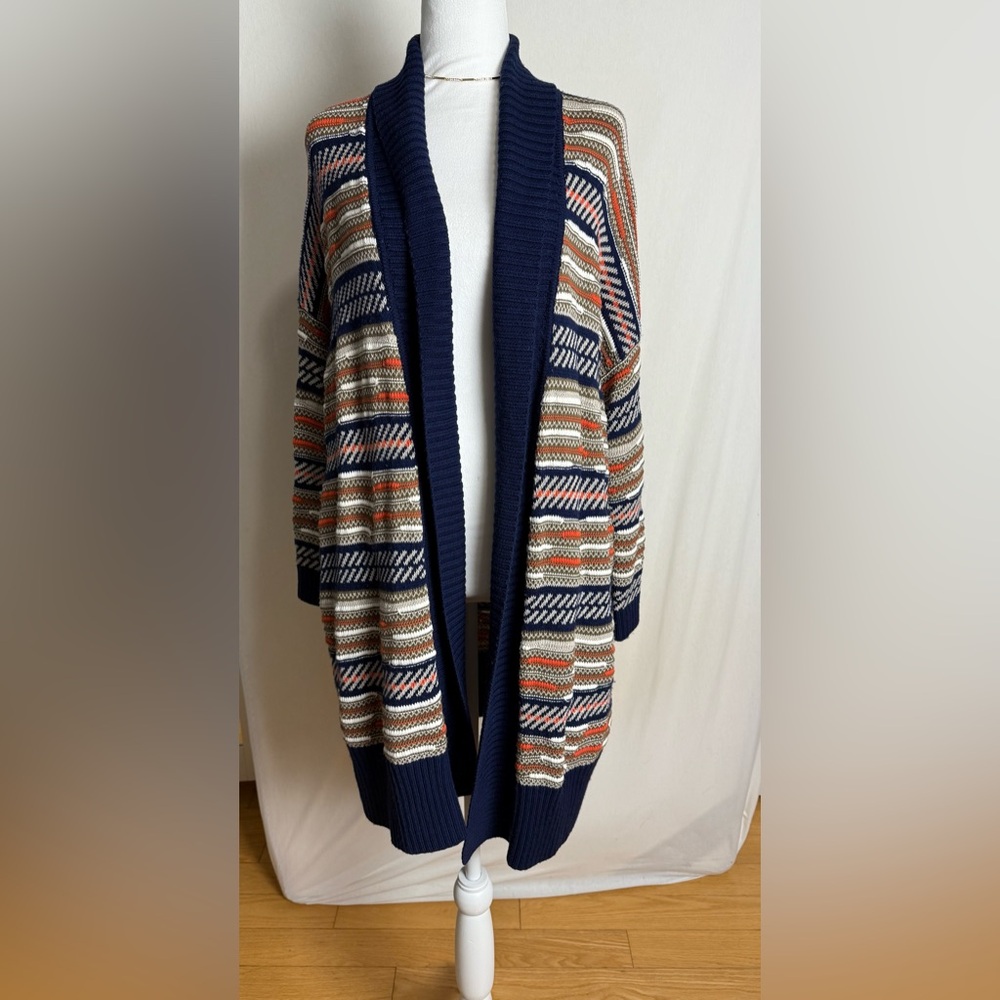 Diane von furstenberg taletha mixed knit cardigan sweater. Size S - Picture 7 of 12